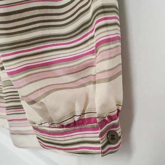 Lafayette 148 New York Silk Shirt - Picture 4 of 4